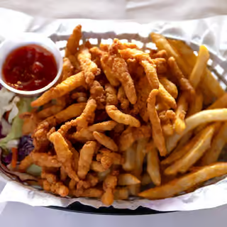 Pacific Northwest fresh oysters and Clam strips Bellingham
