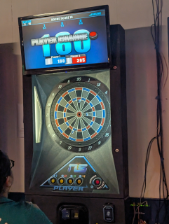 Dart boards at Waterfront Tavern Bellingham