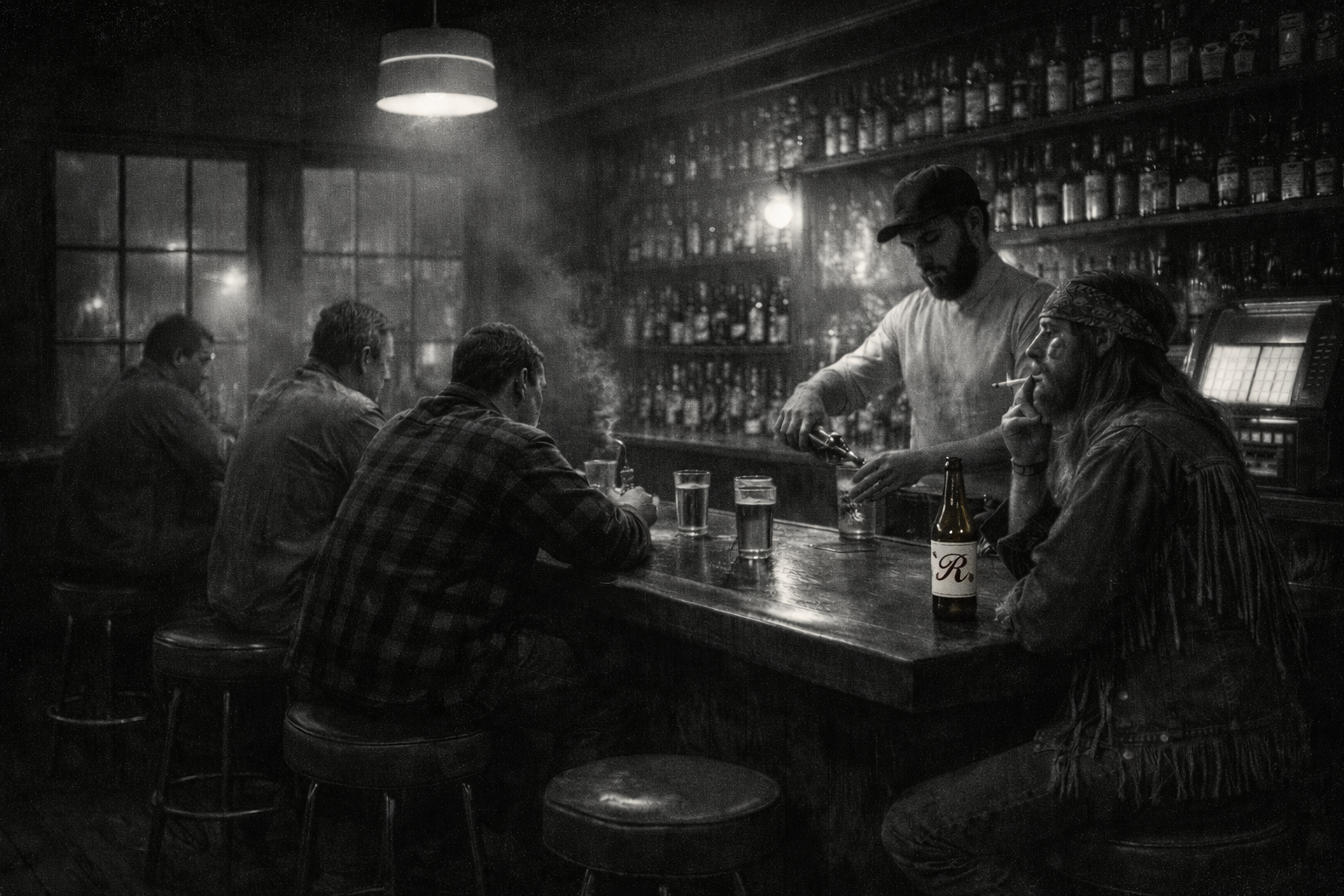 Inside Waterfront Tavern Bellingham dive bar